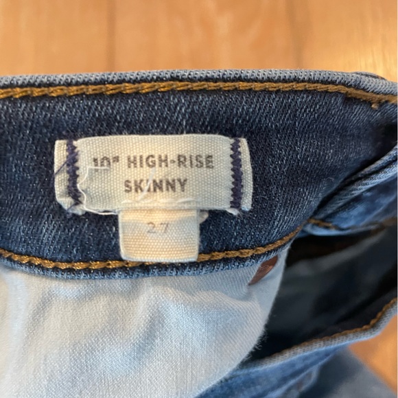 Madewell 10” High Rise Skinny Jean Size 27 - Picture 4 of 5